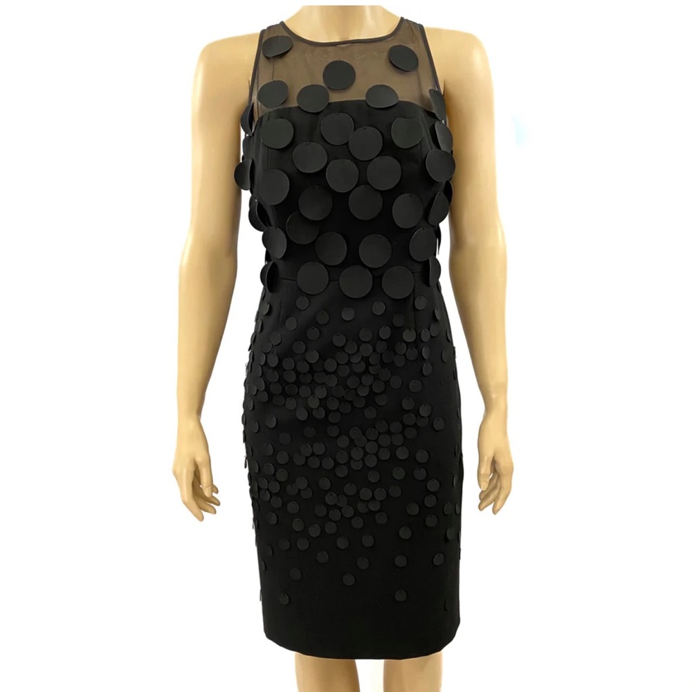 NWOT Nue by Shani Elegant Black Sleeveless Dress size 6